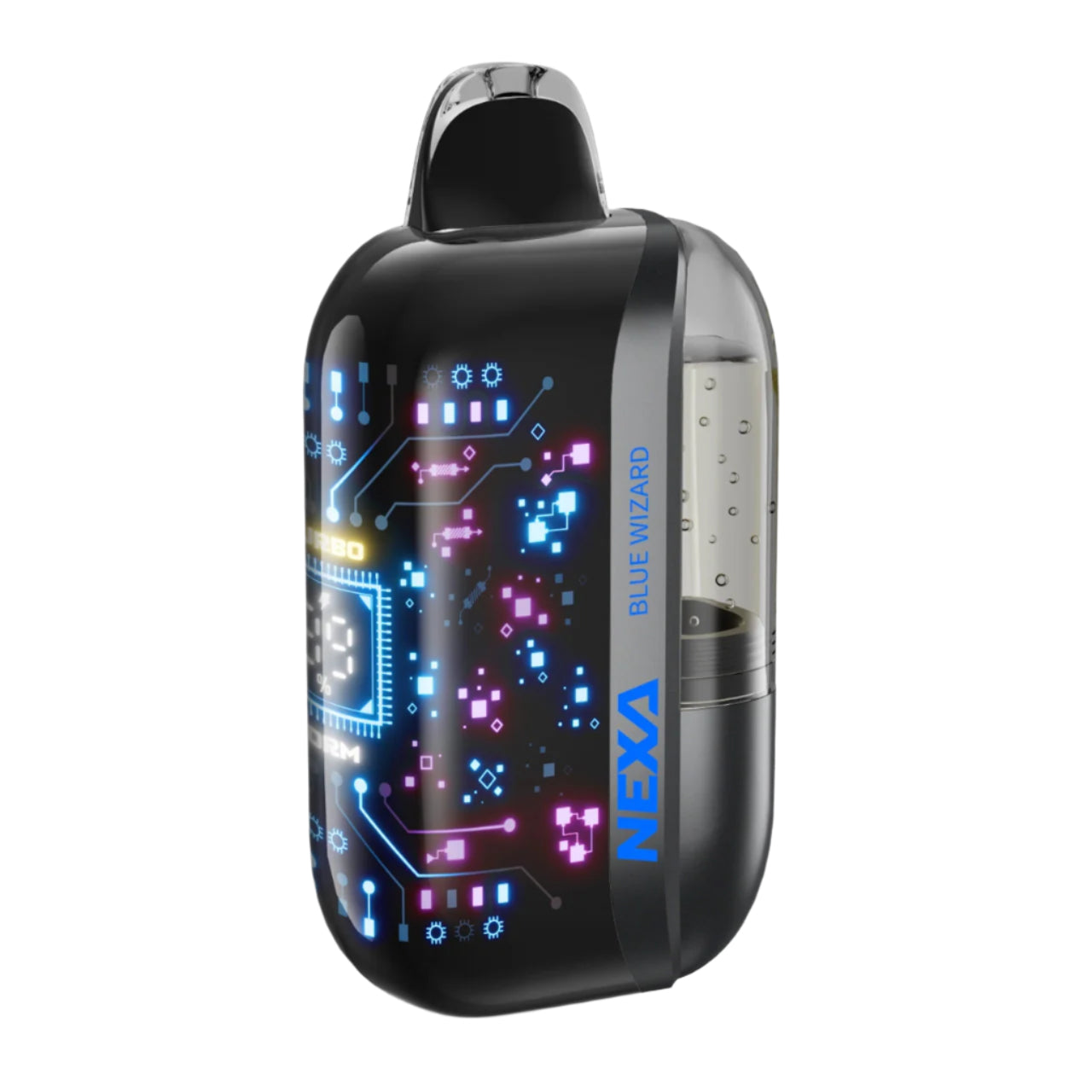 Blue Wizard Nexa Ultra 50000 (Invisacloud Edition) - Black Coral